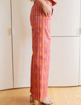 Orange & purple Gilles pants