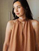 Robe caramel Girly