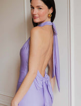 Robe lilas Velora