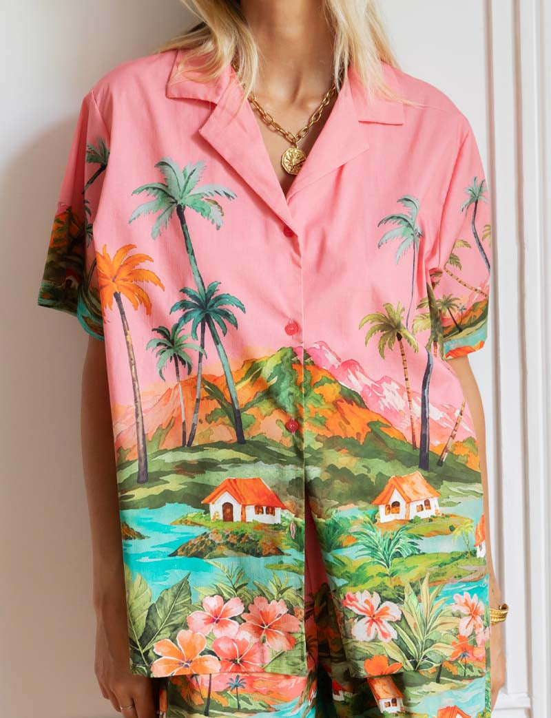 Conjunto rosa Bora