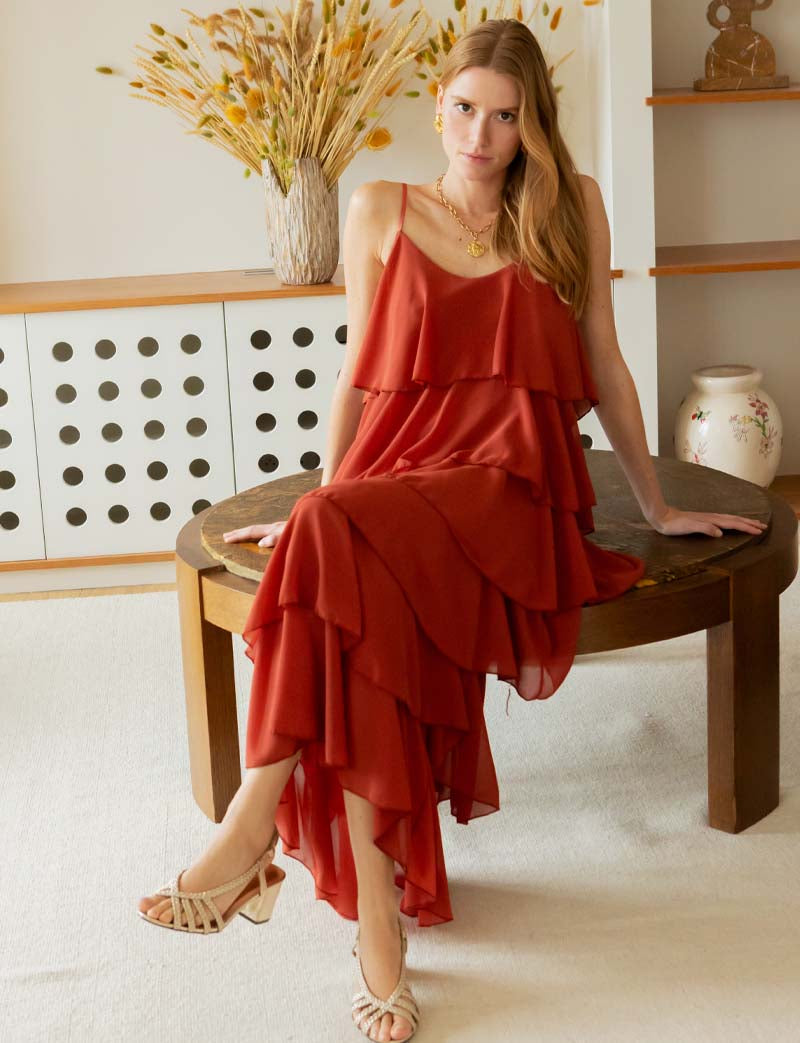 Robe terracotta Vegas