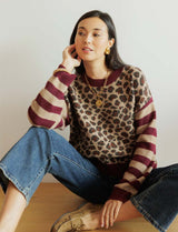Leopard-print sweater Alexandre