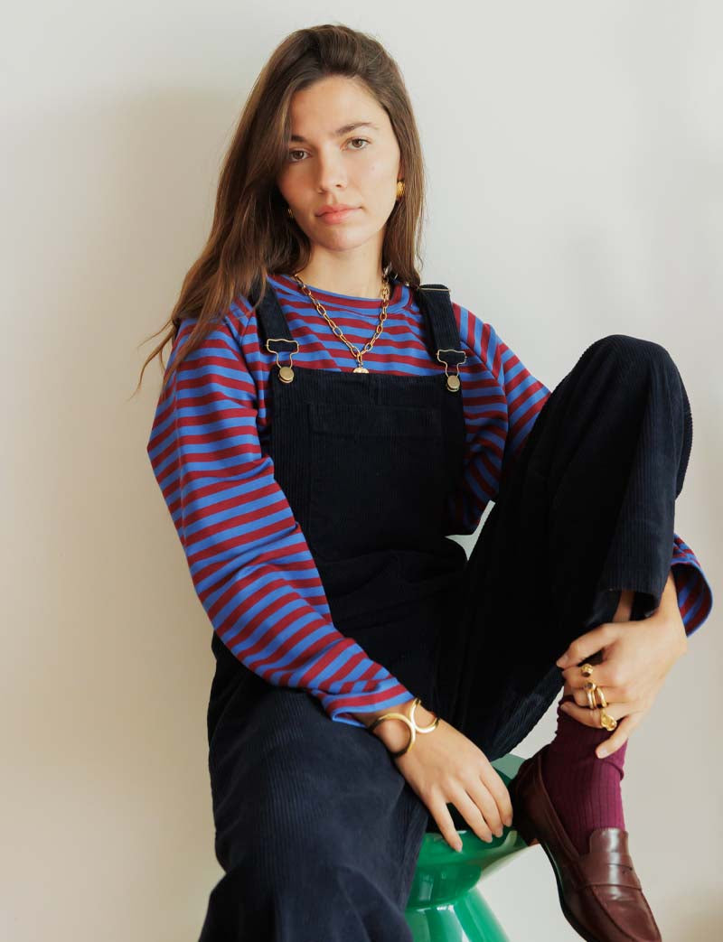 Navy overalls Roey