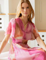 Loélia Printed Dress