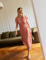 Robe liberty rouge Hasina