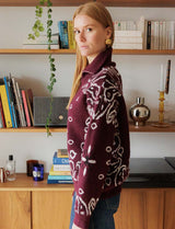 Alban burgundy sweater