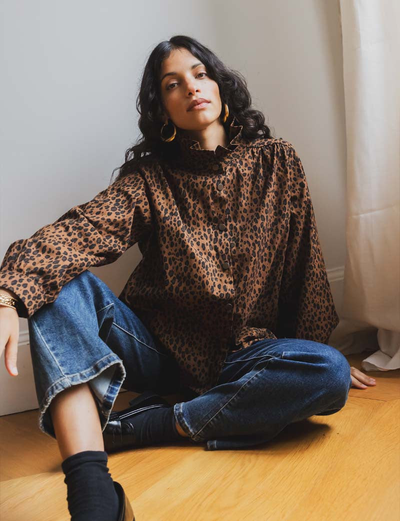 Chemise léopard Delys