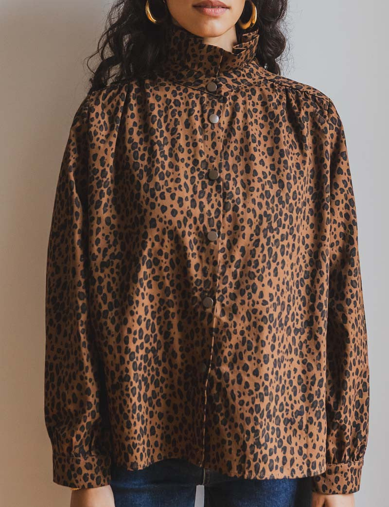 Chemise léopard Delys