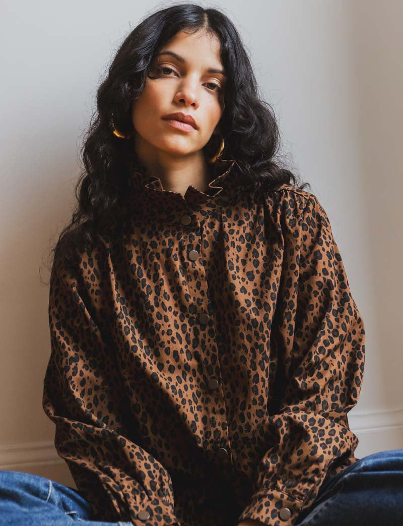 Chemise léopard Delys