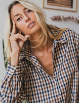 Chemise à carreaux Selan