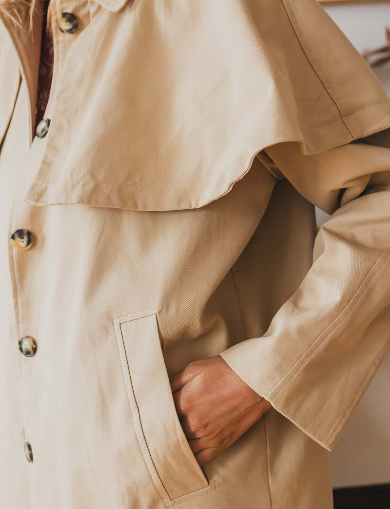Trench beige Hilo