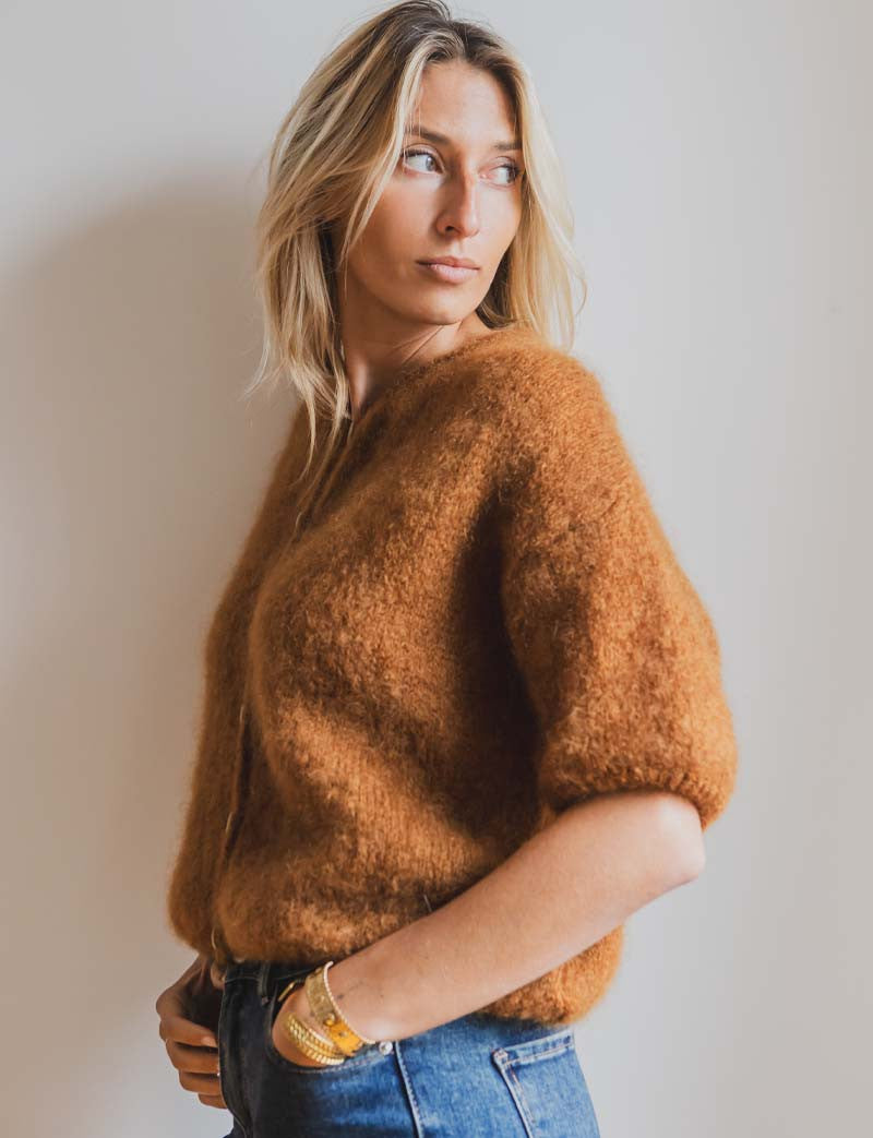 Camel vest Malen