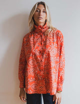 Chemise rouge bandana Rimon