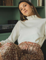 Yareli terracotta skirt