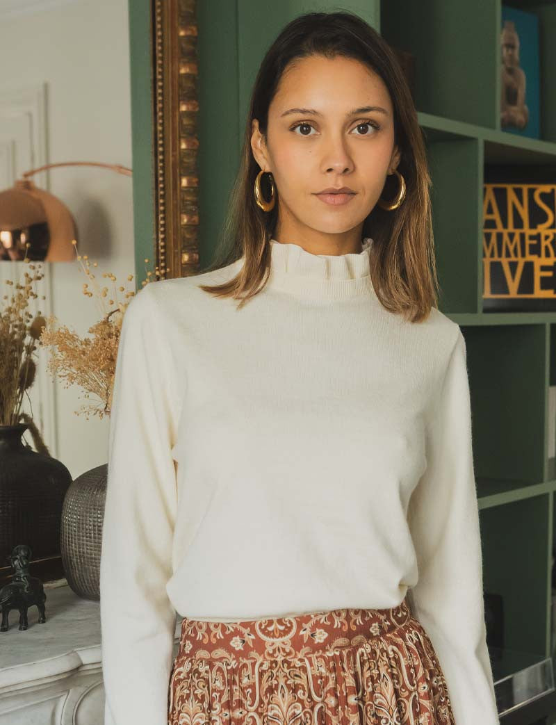 Pull écru Arim