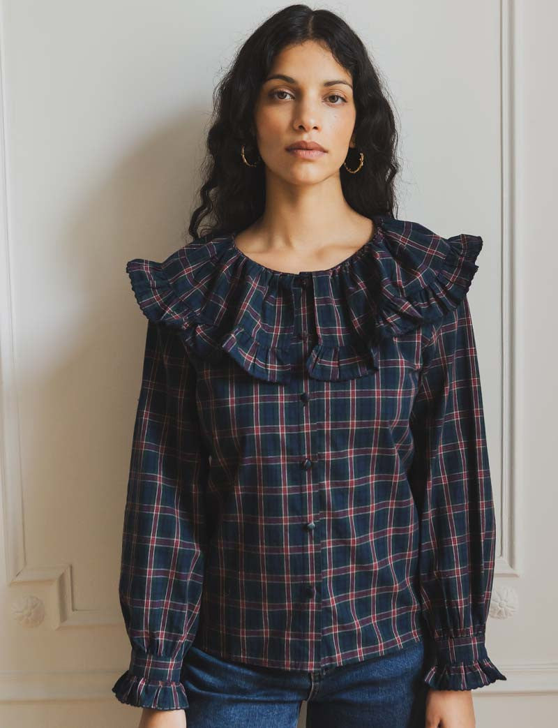 Chemise marine Jilo
