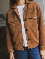 Veste camel Miko