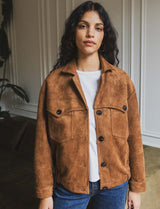Veste camel Miko