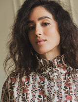Chemise fleurie Wilna