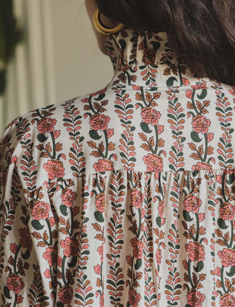 Chemise fleurie Wilna