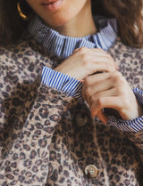Floran leopard print cardigan