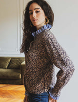 Floran leopard print cardigan