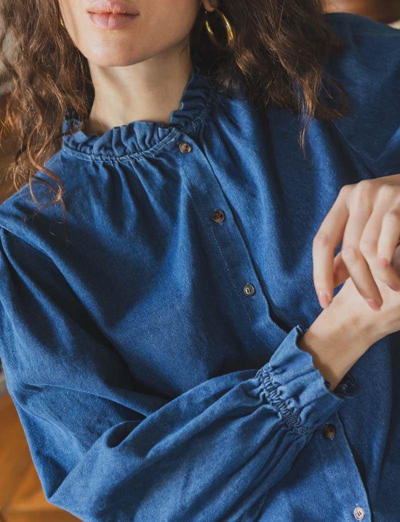 Chemise en jean Nolia