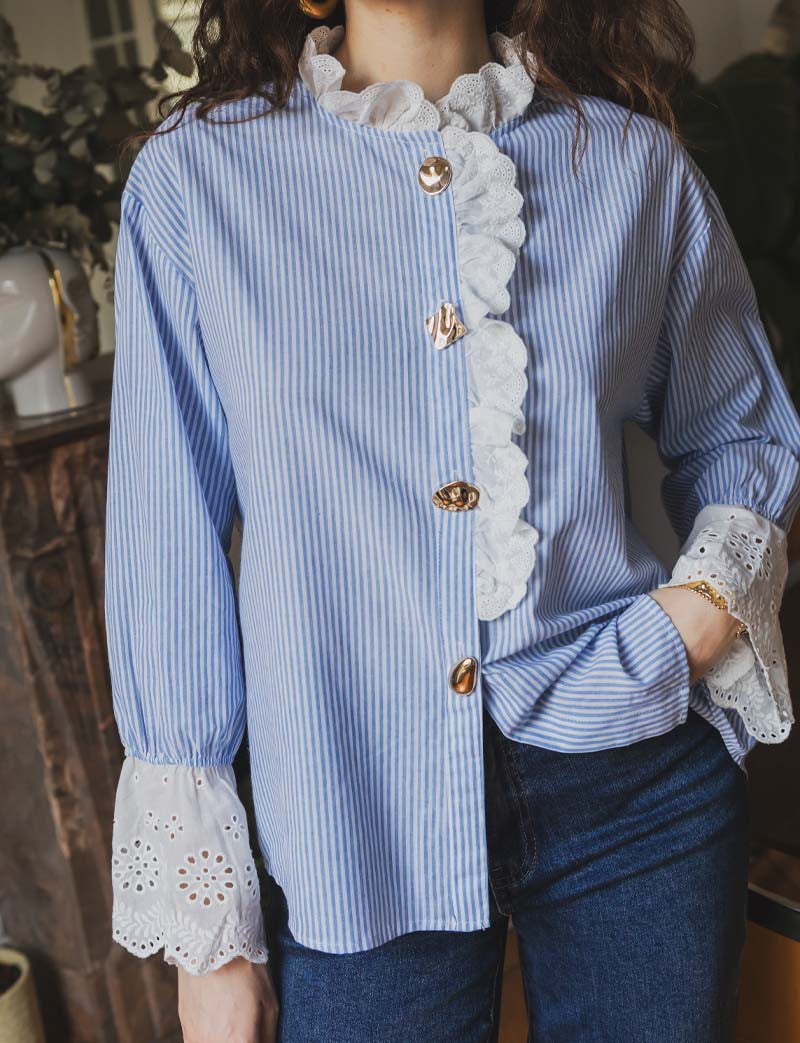 Chemise à rayures Indra