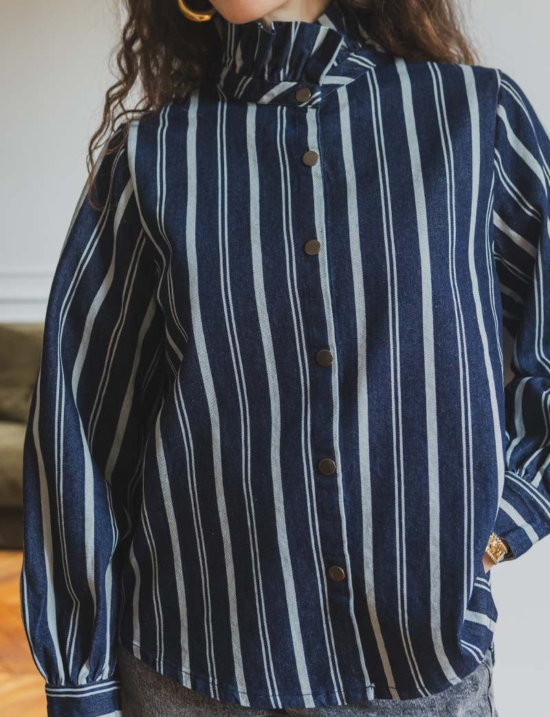 Veste à rayures Yadia