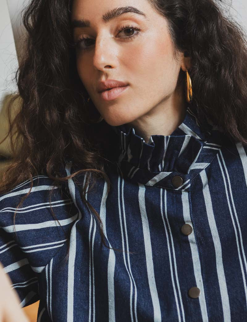 Veste à rayures Yadia