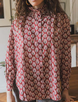 Chemise bordeaux Jada