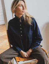 Chemise marine Volta