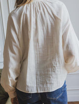 Blouse écrue Mivan