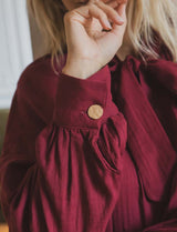 Blouse bordeaux Mivan