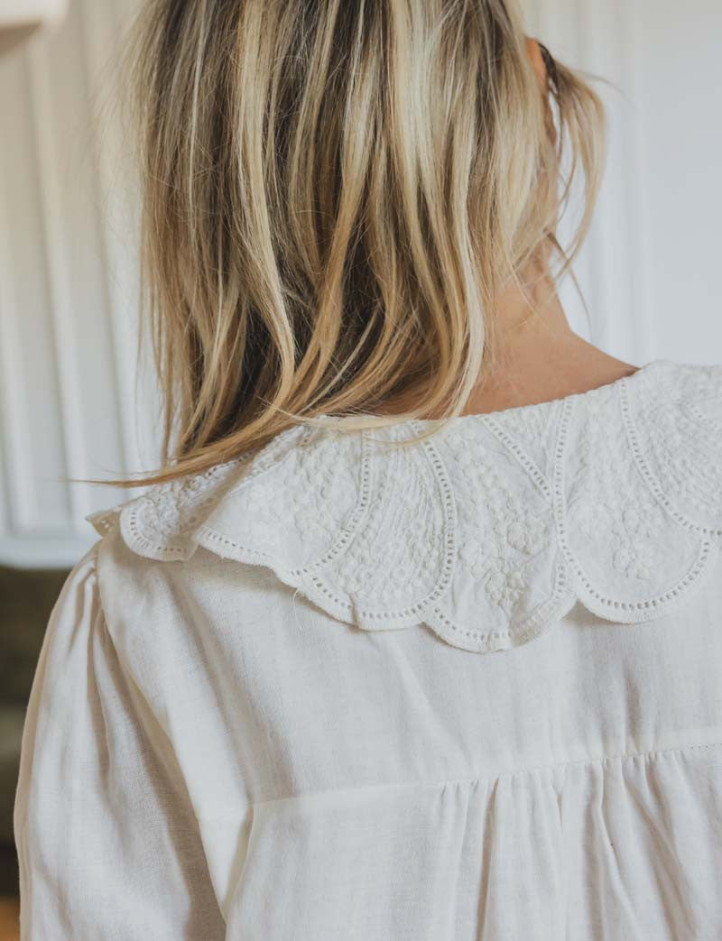 Blusa écrue Elnia