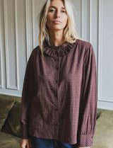 Chemise marron Ayula