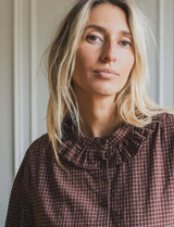 Chemise marron Ayula