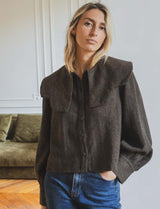 Chemise en chevron Nohel