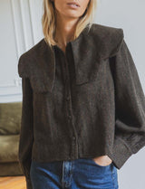 Chemise en chevron Nohel