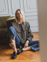 Chemise en chevron Nohel