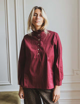 Chemise bordeaux Volta