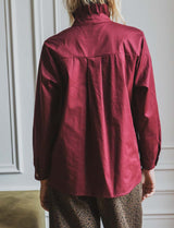 Chemise bordeaux Volta