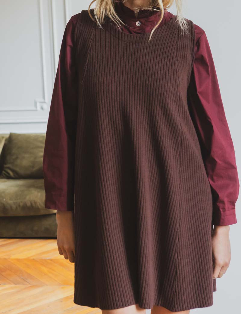 Orena chocolate dress