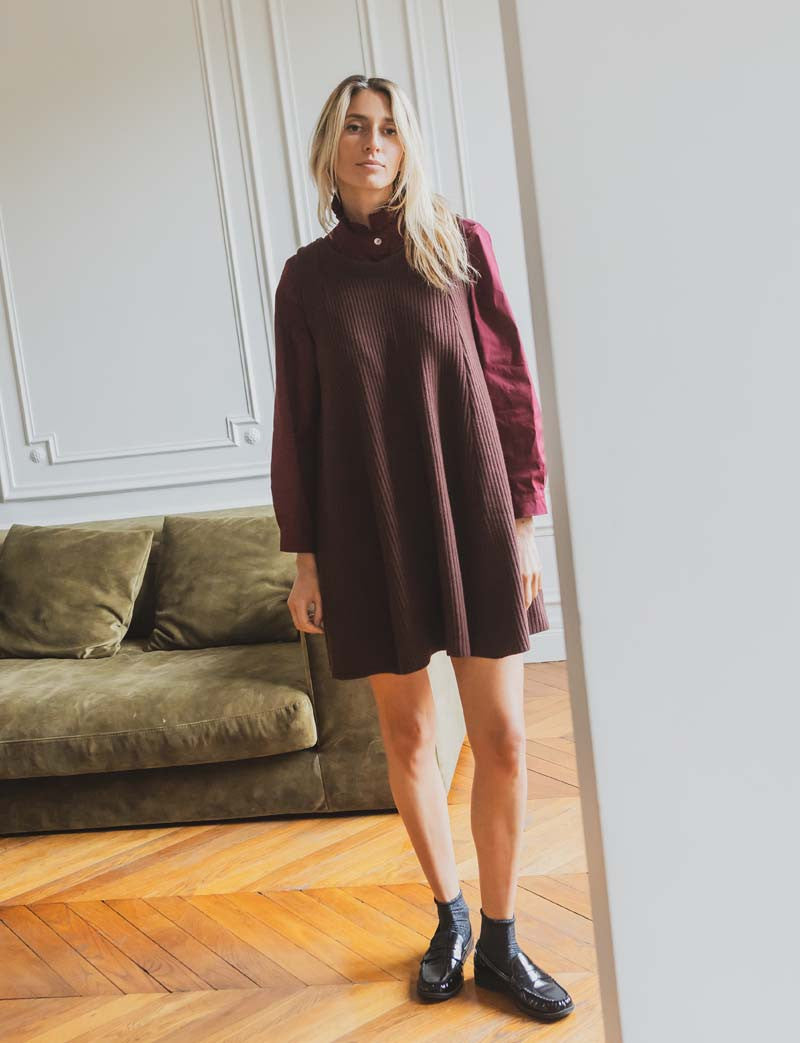 Orena chocolate dress