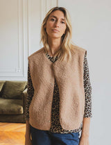 Gilet beige Eidan
