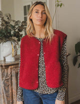 Gilet bordeaux Eidan