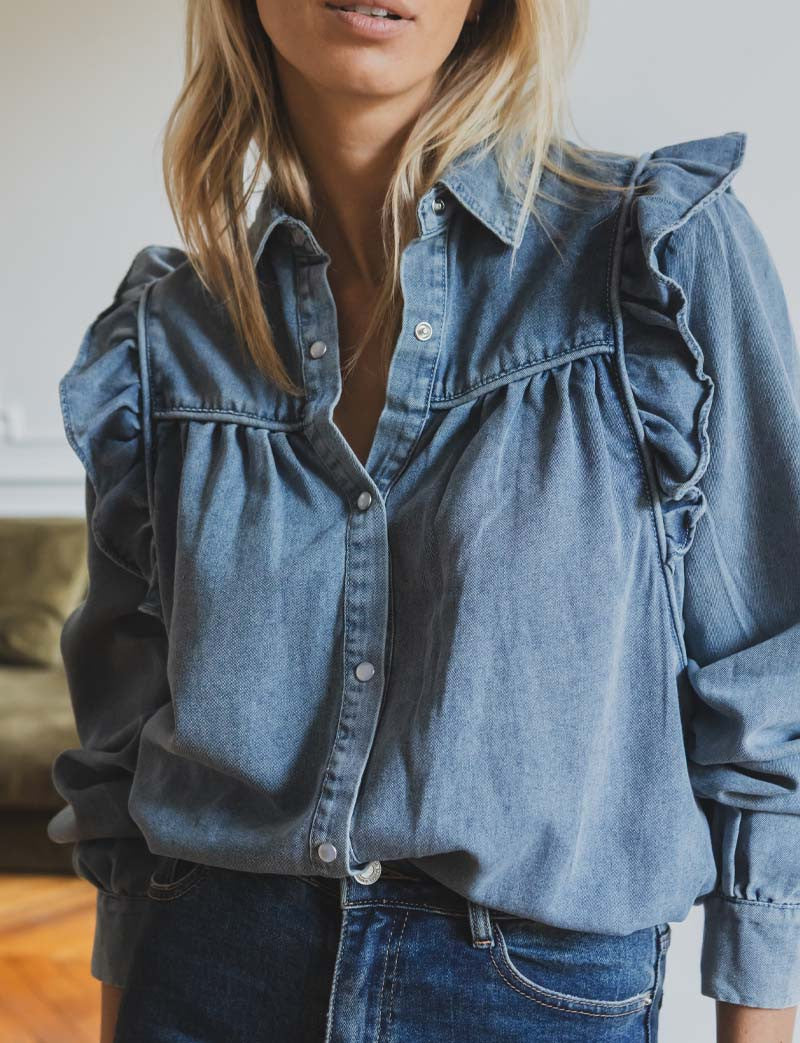 Chemise en jean Edris