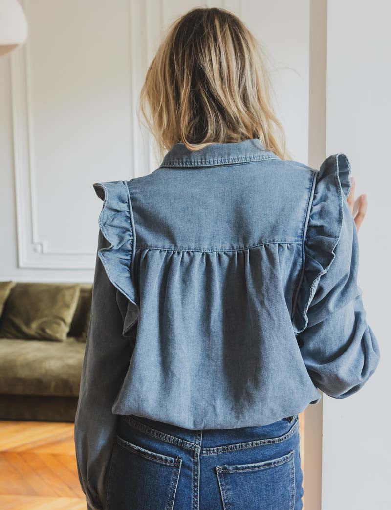 Chemise en jean Edris