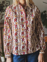 Blouse fleurie Kiros