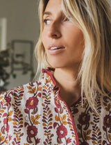 Blouse fleurie Kiros